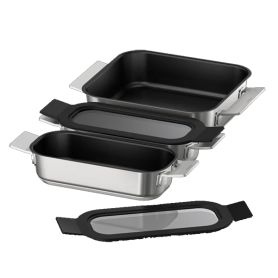 CONJUNTO 3 TABULEIROS P/ ZONA FLEXÍVEL BOSCH - HEZ9FF030 -