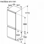 COMBINADO BOSCH - KIN86NSE0 -