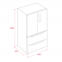 COMBINADO TEKA - RFD 77825 SS EU