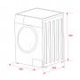 MÁQUINA DE LAVAR ROUPA TEKA - WMK 81050 WH