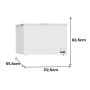 Arca Horizontal Infiniton CH-30H86WEH