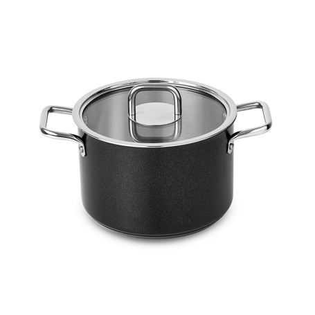 PANELA SILAMPOS C/ASAS 24 COMFORT GLASS BLACK