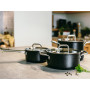 CONJUNTO 3 PEÇAS SILAMPOS COMFORT GLASS BLACK