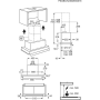 Exaustor AEG GDE689HB