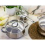 Conjunto 3 Peças Silampos LOW COST CLASSIC