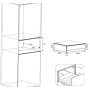 Gaveta de Aquecimento Beko BDRW11401FB