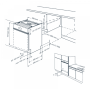 Máquina de Lavar Louça Beko BDSN36440XC