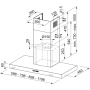 Chaminé TALE 915 W BK Franke