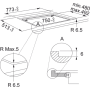 Placa FSM 804 I B BK Franke