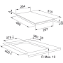 Placa FSM 302 I BK Franke