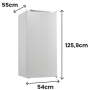 Congelador Vertical Infiniton CV-140L25WEP