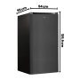 Congelador Vertical Infiniton CV-140L25DEV