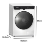 Máquina de Lavar Roupa Infiniton WM-G124AWL