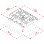 PLACA ENCASTRAR TEKA - GZC 75330 XBA ST