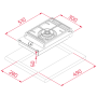 PLACA ENCASTRAR TEKA - GZC 31330 XBA BK