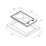 PLACA ENCASTRAR TEKA - EFX 30.1 2H