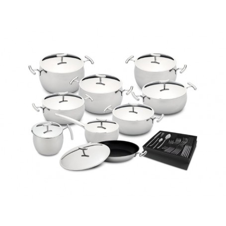 Conjunto 9 peças Silampos YUMI + faqueiro 