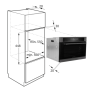 Forno Compacto Infiniton HORNO 48YA3