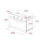 FORNO ENCASTRAR TEKA - HLF 9400 BK
