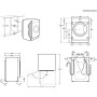 Máquina de Lavar e Secar Roupa Electrolux EN7W4862OF