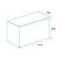 ARCA HORIZONTAL EDESA - EZH-4211 /A