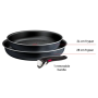 CONJ. 3 PEÇAS TEFAL INGENIO SO LIGHT - L7239103