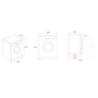 MÁQUINA DE LAVAR ROUPA TEKA - WMK 70940 WH