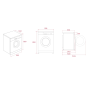 MÁQUINA DE LAVAR ROUPA TEKA - WMK 70940 DSS