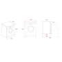 MÁQUINA DE LAVAR ROUPA TEKA - WMK 40840 WH