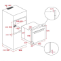 FORNO ENCASTRAR TEKA - HBB 5350 SS - INOX