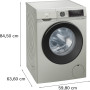 MÁQUINA DE LAVAR ROUPA SIEMENS - WG56G2ZAES