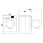 Máquina de Secar Roupa Hotpoint C HD 84M WBS PT