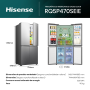 FRIGORÍFICO HISENSE - RQ5P470SEIE