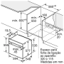 FORNO BOSCH - HBG774KB1