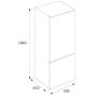 COMBINADO MIDEA - MDRB548MME46