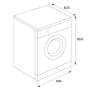 MÁQUINA DE LAVAR ROUPA MIDEA - MF205W80BA30W-ES