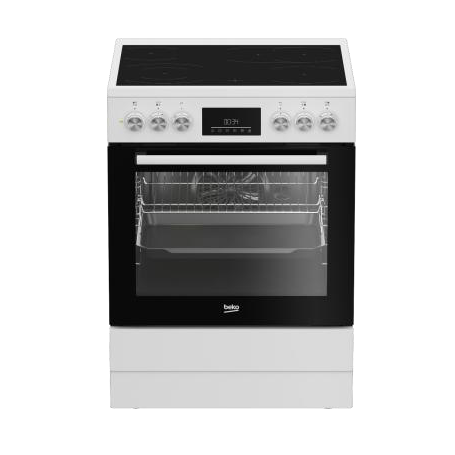 Fogão Vitrocerâmico Beko FBM67320WS