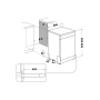 Máquina de Lavar Loiça Whirlpool W8F HS61BS