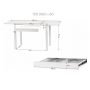 Mesa de Cozinha Jazz