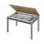Mesa de Cozinha Fixa Fusion Elev