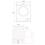 MÁQUINA DE LAVAR ROUPA TEKA - WMI40841