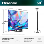 QLED HISENSE - 50A7S