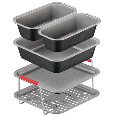 SET 5 PEÇAS TEFAL DAIL EASY AIRFRYER - J702S504