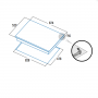 PLACA CATA - LCI 9041 BK