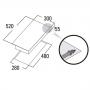 PLACA CATA - SCI 3002 BK