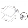 PLACA CATA - CIB 6031 BK