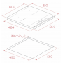 PLACA ENCASTRAR TEKA - IBF66215 SSM BK