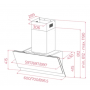 CHAMINÉ DECORATIVA TEKA - DVM 77370 TOS BK