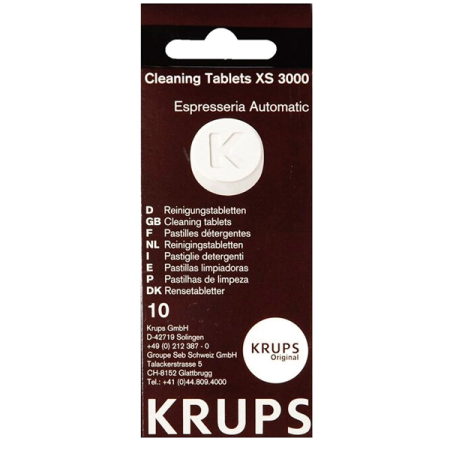 PASTILHAS DE LIMPEZA KRUPS - XS3000F0