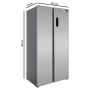Frigorífico Americano Infiniton SBS-630A85XES